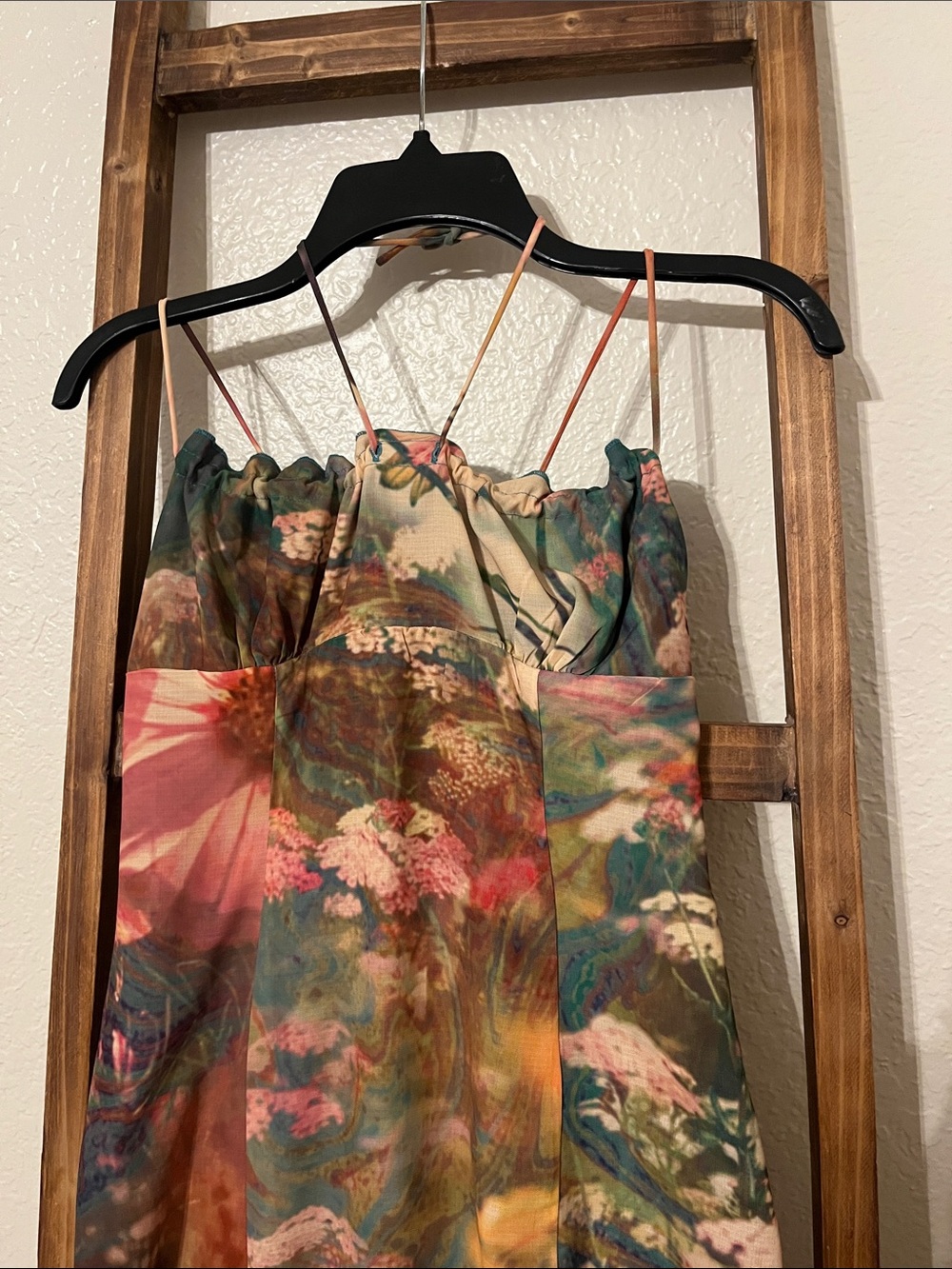 Urban Outfitters floral halter dress - Picture 2 of 11